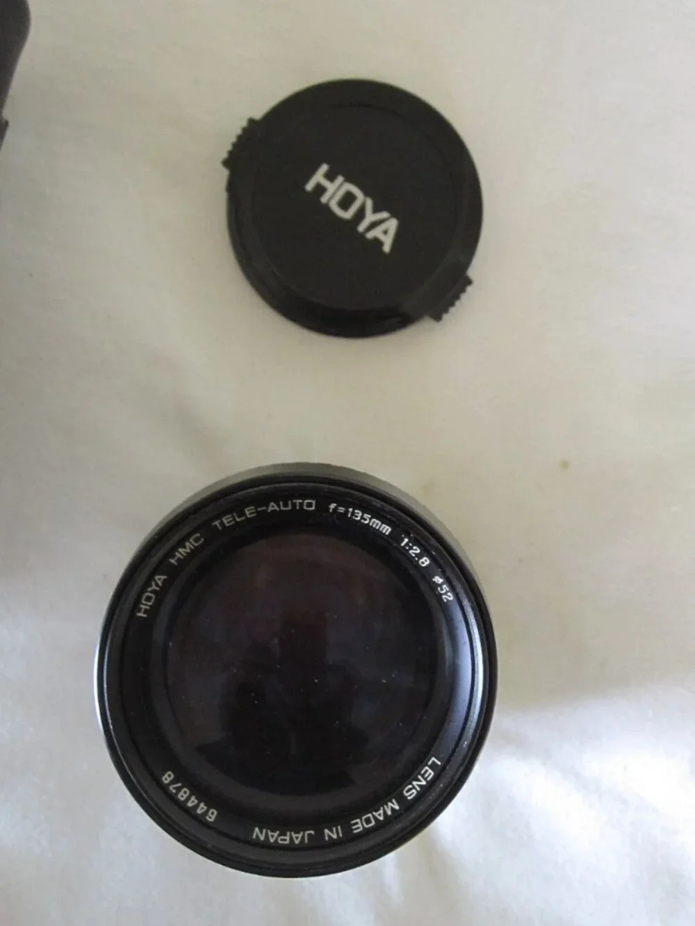 Hoya HMC Tele-Auto Camera Lens w/ Case- f=135mm, 1:2:8, 52